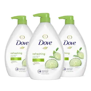 Duif Diep Vocht Vloeibare Body Wash Met Pomp Voedende Voor De Droge Huid 30.6 Oz