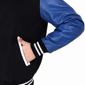 Haute Qualité Laine Corps En Cuir Manches Varsity Veste Pour Hommes Surdimensionné Letterman College Baseball Bomber Veste D'hiver Pour Hommes - Product Image 4