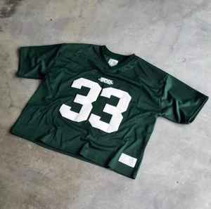 เสื้อเจอร์ซีย์ตาข่ายแบบใหม่สำหรับฝึกซ้อม รับทำโลโก้ตามสั่ง ผลิตแบบ OEM/ODM ขายดี ระบายอากาศได้ดี ผลิตจากโพลีเอสเตอร์ เหมาะสำหรับกีฬาอเมริกันฟุตบอลและเบสบอล - Product Image 4