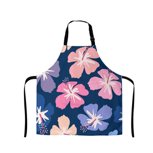 Delantal de cocina estampado sin mangas con logotipo personalizado de algodón 100% de alta calidad a la venta - Product Image 3