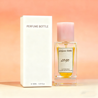 Bouteille de parfum carrée transparente personnalisée de luxe en gros d'usine, bouteille de parfum en verre rectangulaire clair de luxe de 30ml 50ml 100ml
