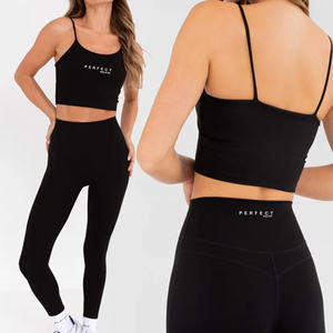 Soutien-gorge de sport professionnel, short, Leggings, Yoga, ensemble imprimé, Gym, Fitness, entraînement, femmes, vêtements actifs, ensemble de fitness populaire, logo personnalisé - Product Image 5