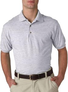 Camiseta de Manga Corta para Hombre, Antiarrugas, Tejido de Punto Sólido, 100% Algodón, Peso Medio, Casual - Product Image 5