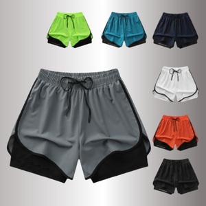 Nouveauté Shorts de course athlétiques en maille pour hommes - Séchage rapide Shorts de sport et de musculation personnalisés Fabriqués au Bangladesh - Product Image 6