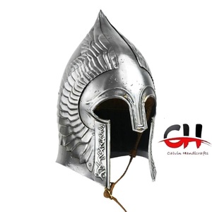 Casque d'armure Viking en acier Elvin médiéval Seigneur de l'anneau concepteur de casque de film. - Product Image 3