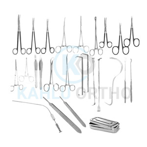 ชุดศัลยกรรมเล็กน้อย27ชิ้นเครื่องมือผ่าตัดผ่าตัดเครื่องมือผ่าตัดพลาสติกโดย Kahlu - Product Image 1