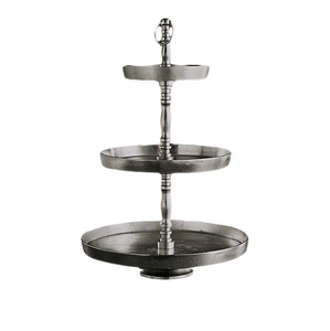 Supports à gâteaux à 3 niveaux en métal galvanisé au design personnalisé pour la maison, mariage, fête d'anniversaire, présentoir de décoration de table - Product Image 1