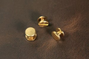 Bonne conception sacs de haute qualité décoration bricolage vis en cuivre tête ronde clou solide vis en cuir Rivet - Product Image 5
