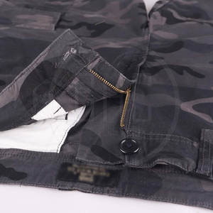 Pantalones cortos Cargo para hombre más vendidos 100% algodón patrón sólido estilo informal pantalones cortos Cargo más vendidos hechos en Pakistán - Product Image 3