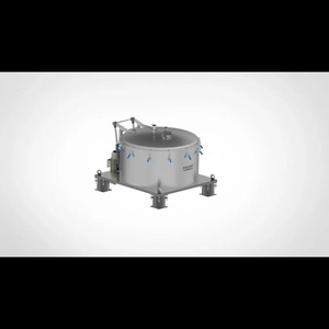 Centrífuga Mecánica de Empuje, Acero Inoxidable SS 2205, 25 HP, 220V, 100-1000 Kg/h, Separación Sólido-Líquido para Industrias Químicas y de Sal - Product Image 4