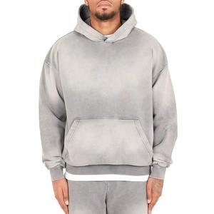 Sudadera con capucha ligera personalizada de alta calidad para hombre Sun Faded Nuevo diseño Logotipo personalizado ODM OEM Sudadera con capucha para hombre al por mayor para hombre - Product Image 1