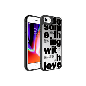 Carcasa con Diseño de Corazones Brillantes y Espejo para iPhone 7 Plus, Protección de Cámara, Funda para Teléfono Móvil - Product Image 1