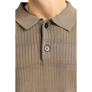 Suéter de Punto para Hombre, Corte Regular, 100% Algodón, con Capucha, Cierre de Cremallera y Decoración con Estampado/Padrón/Rayas para Primavera - Product Image 2