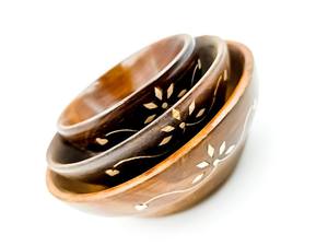 Bol à dattes de haute qualité, forme de bouteille arrondie, en bois écologique, disponible en design personnalisé pour servir des bonbons et des dattes - Product Image 4