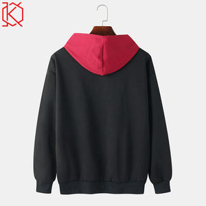 Sudadera con Capucha Personalizada para Hombre, 100% Algodón Francés, Ecológica, de Alta Calidad, Corte Regular, Hombros Caídos, Estilo Urbano, Estampado Sólido - Product Image 2