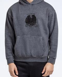 Sudadera con capucha cálida con estampado de algodón 100% digital para hombre, tela pesada de invierno con aspecto elegante - Product Image 4