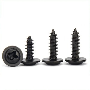 Vis autotaraudeuses à tête bombée Phillips en acier noir M1.7 M2 M2.3 M2.5 M2.6 M3 M3.5 M4 - Product Image 1