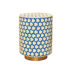 Mesas de tambor con incrustaciones de hueso hechas a mano para el hogar y la Oficina a precios asequibles-por Artisan Craft - Product Image 1