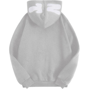Sweat à capuche classique pour homme, respirant, imprimé, à fermeture éclair, manches longues, coupe classique, pour un usage quotidien en ville - Product Image 2