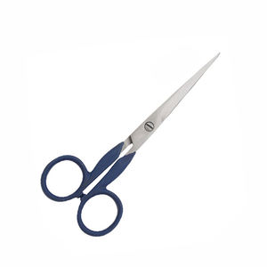 Ciseaux de coupe de cheveux de barbier confortables poignée en plastique ciseaux de cheveux à lame tranchante en gros pour Salon - Product Image 1