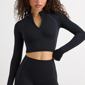 Top Deportivo Corto para Mujer, de Secado Rápido, Elástico y Transpirable, para Yoga, Gimnasio y Fitness - Product Image 2