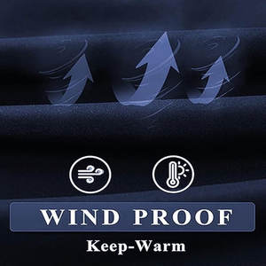 Veste coupe-vent zippée en nylon imprimé personnalisable Léger dégradé Survêtement en polyester pour homme Vintage Denim pour l'hiver - Product Image 6