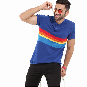 Vêtements décontractés pour hommes pour polos de différentes couleurs 100% coton Sublimation T-Shirt avec lumière douce Printemps Turn Neck Pakistan - Product Image 2