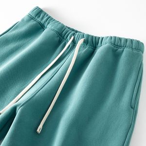 Pantalones de chándal de pierna recta de lana para hombre de lujo personalizados de diseñador - Product Image 3