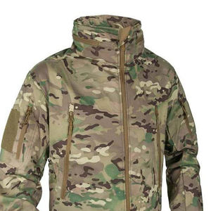 OEM 100% poliéster a prueba de viento al aire libre senderismo escalada hombres chaqueta Softshell invierno impermeable chaquetas tácticas - Product Image 6