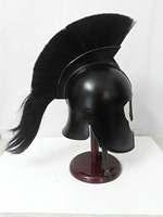 Instruments de décoration pour la maison casque d'armure médiévale de Troie Achille casque spartiate de chevalier croisé pour Cosplay portable