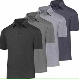 Style personnalisé 100% coton hommes pour T-shirts polo décontracté à manches courtes grande taille 260 grammes poids du tissu en vente - Product Image 3