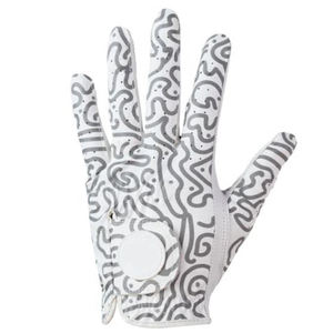 Gants de golf en peau de mouton pour hommes de qualité professionnelle OEM avec sangle de poignet réglable Options personnalisables pour les passionnés de golf adultes - Product Image 5