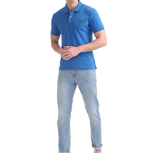 Ropa de verano Nuevo diseño Logotipo personalizado Ropa de hombre Polo informal de manga corta Polo de negocios Último diseño - Product Image 2
