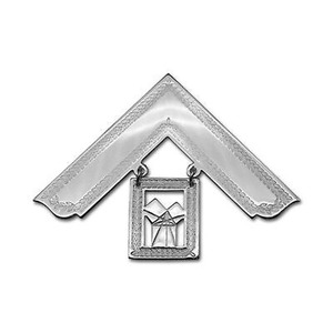 English Provincial Masonic Regalia Set <b>Apron</b> Collar Badge Jewel - Product Image 3