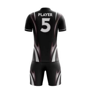 New <b>Men's</b> Soccer Wear Polyester Breathable Football Jerseys and Uniform Sets Lightweight Quick Dry Supplier From Pakistan - Product Image 3