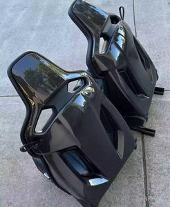 Sièges baquets de course de luxe originaux en fibre de carbone pour BMW M3 M2, en fibre de carbone avec cuir imperméable et personnalisables - Product Image 3