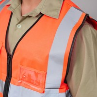 Gilets de sécurité réfléchissants polyvalents: idéaux pour la construction, le contrôle de la circulation, les services d'urgence pour améliorer la visibilité et la sécurité