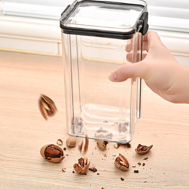 Best Selling High Quality Modern Design Plastic Airtight Food Storage Containers Lids New Design For Cereal Snack Flour Storage · image 5