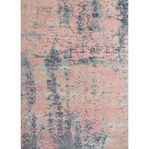 Alfombra de Lana y Seda de Bambú Anudada a Mano en Rosa y Morado de Kavi, Diseño Abstracto de Teoría del Caos para Decoración de Sala de Estar, Nueva, 9x12, Esk-407 - Product Image 1