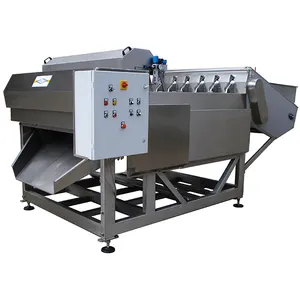 Premium Quality Apricot Pitting Machine com Orientação Alimentador Automático para Processar Slice Dice Metades Xarope Liofilizado IQF