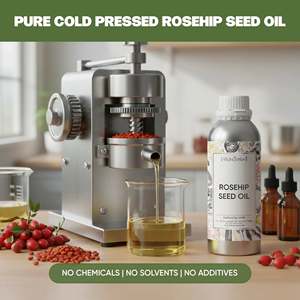 Paquete Combinado de Aceite de Jojoba Dorado Prensado en Frío y Aceite de Semillas de Rosa Mosqueta en Forma Líquida - Product Image 6