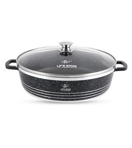 Casserole antiadhésive avec revêtement en granit multi-couches antiadhésif - Product Image 2