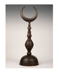 Minarets de mosquée en laiton de conception classique Forme et taille personnalisées Masjid Minaar décoratif à un prix acceptable - Product Image 2