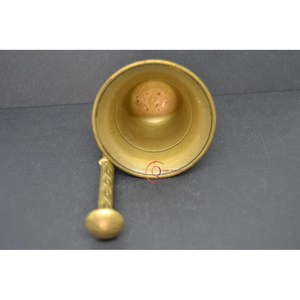 Maja de mortero de latón macizo antiguo, accesorios de cocina para restaurante en casa, herramientas para especias de hierbas, molinillo de Medicina de granito de plástico - Product Image 3