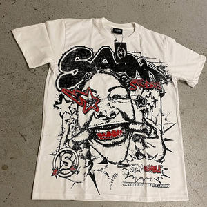 T-shirt décontracté surdimensionné pour homme, 100% coton, jersey 220g, respirant, écologique, séchage rapide, col rond, manches courtes, personnalisé - Product Image 2