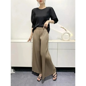 Pantalons de yoga pour femmes, taille haute, mi-taille, jambes larges, pantalons de sport pour activités de plein air, pilates, gym, course à pied - Product Image 5