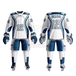 Uniforme de Hockey sobre Hielo, Ropa para Partidos de Club, Uniforme de Hockey sobre Hielo para Entrenamiento de Equipo, Uniforme de Hockey sobre Hielo Personalizado, Ropa de Hockey - Product Image 5