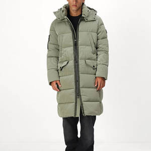Parka longue pour homme à séchage rapide en gros pour la vente en ligne, en polyester, à prix raisonnable - Product Image 5