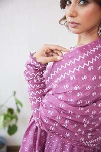 Personalizado de las mujeres elegantes Anarkali azul marino y Rosa Casual, fiesta, trajes de Festival desgaste al por mayor indio y pakistaní étnico Kurti - Product Image 2