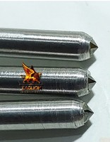 EAGLION INTERNATIONAL Outil de martelage pneumatique à 16 facettes pour bijoux en diamant, modèle DP, matériau Ms/Ss, pour or et argent